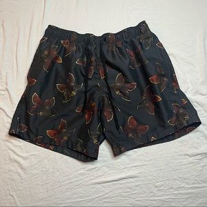 H&M Stranger Things Swim Trunks - (M) - Black - Demogorgon